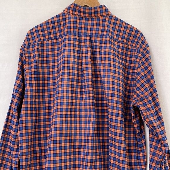 Ralph Lauren Check Button Down Shirt Mens Large Tall Church Wedding Dress Shirt - Picture 7 of 13